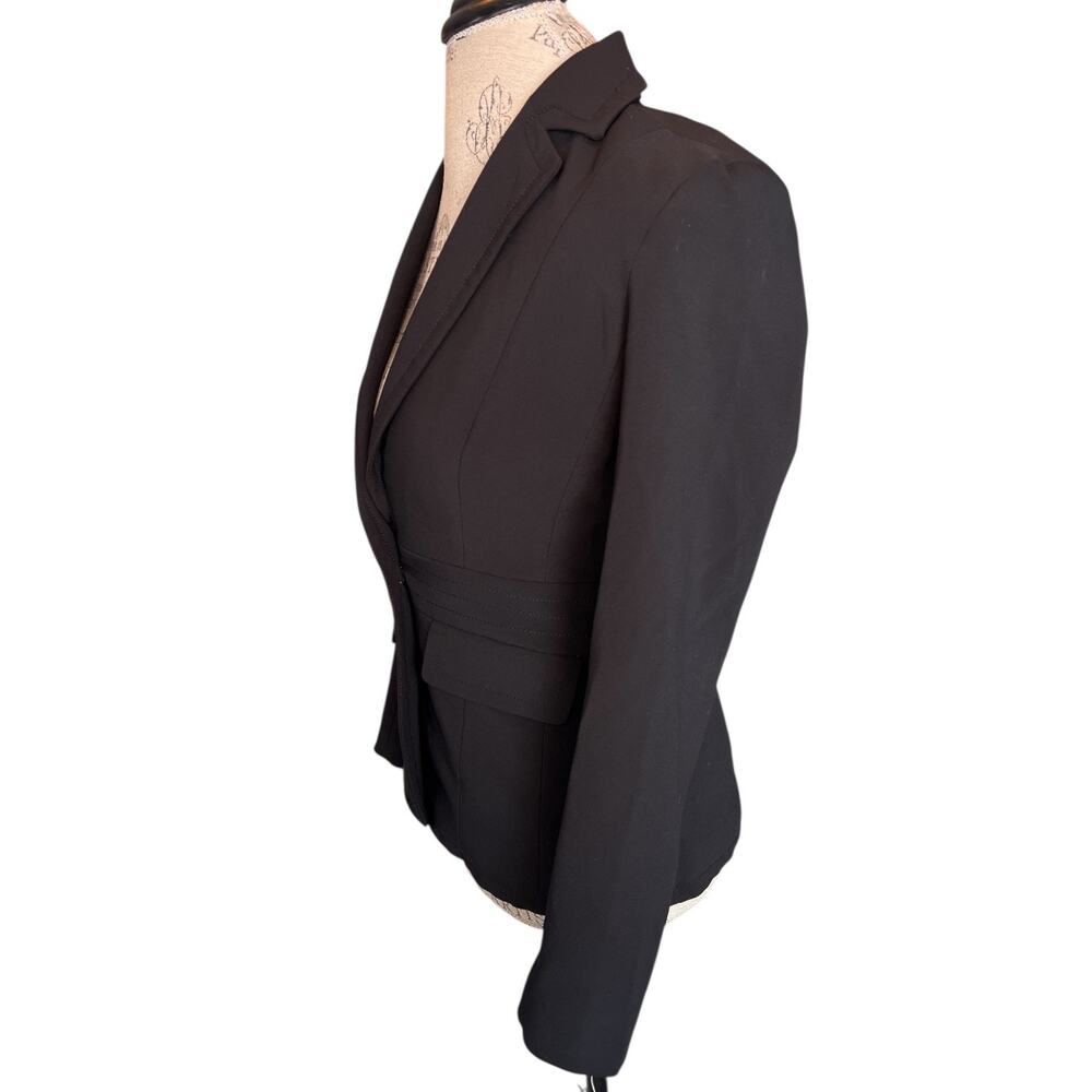 7th Avenue Women’s Black Tailored Blazer – One Button – Workwear – Size 0 - Picture 4 of 8